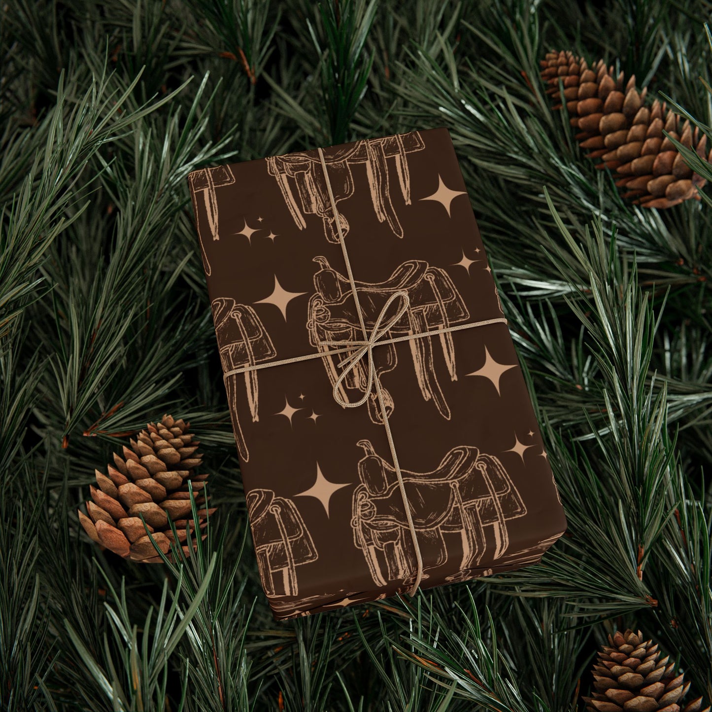 The Saddle Tramp Wrapping Paper